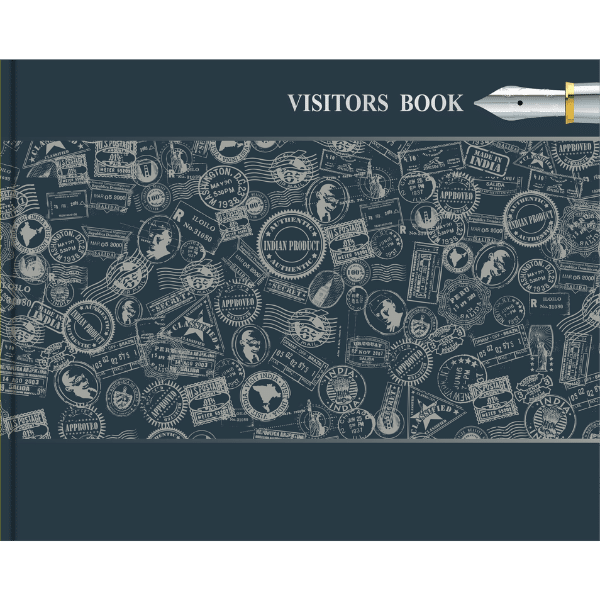 Visitors Book - Landscape - A4 - B