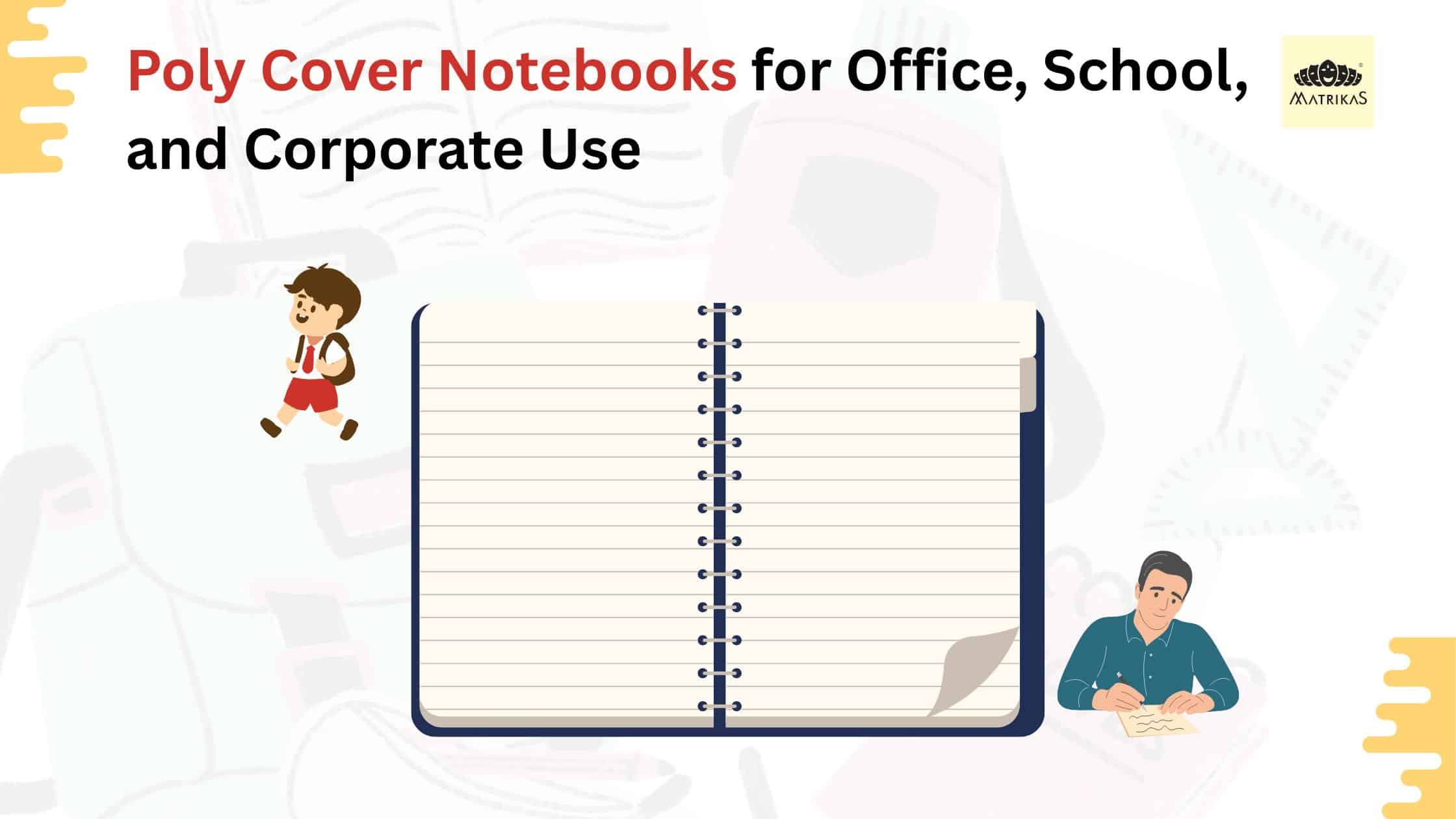 Poly Cover Notebooks f