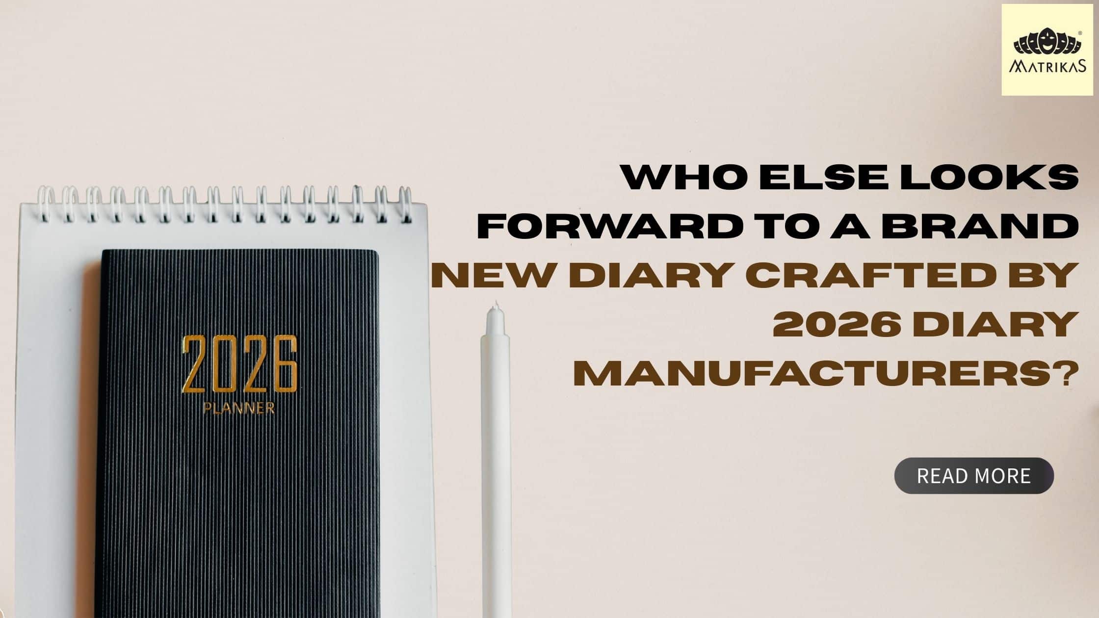 2026 Diary Manufacturers