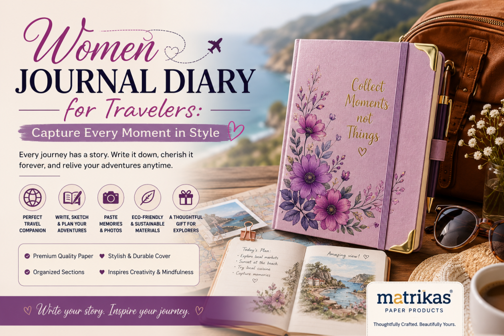 Women Journal Diary for Travelers