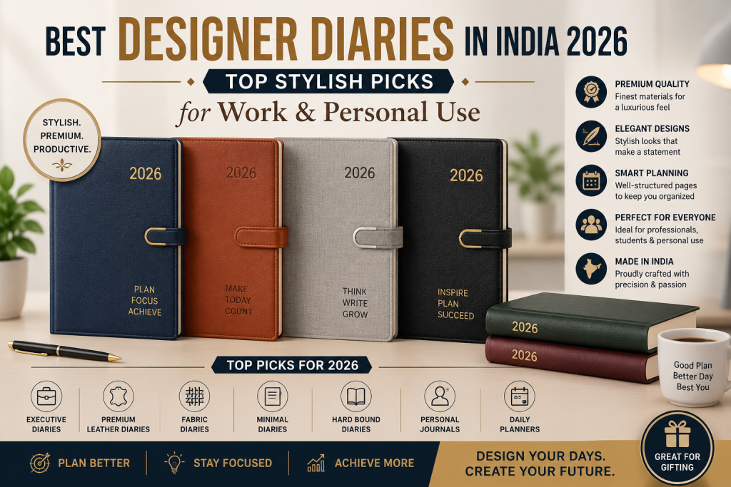 Best Designer Diaries in India 2026